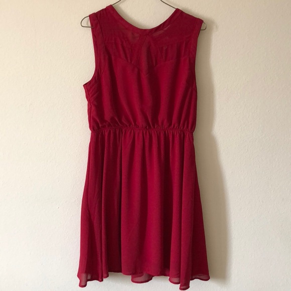 Monteau Dresses & Skirts - Red a-line dress Monteau Dresses & Skirts - Red a-line dress